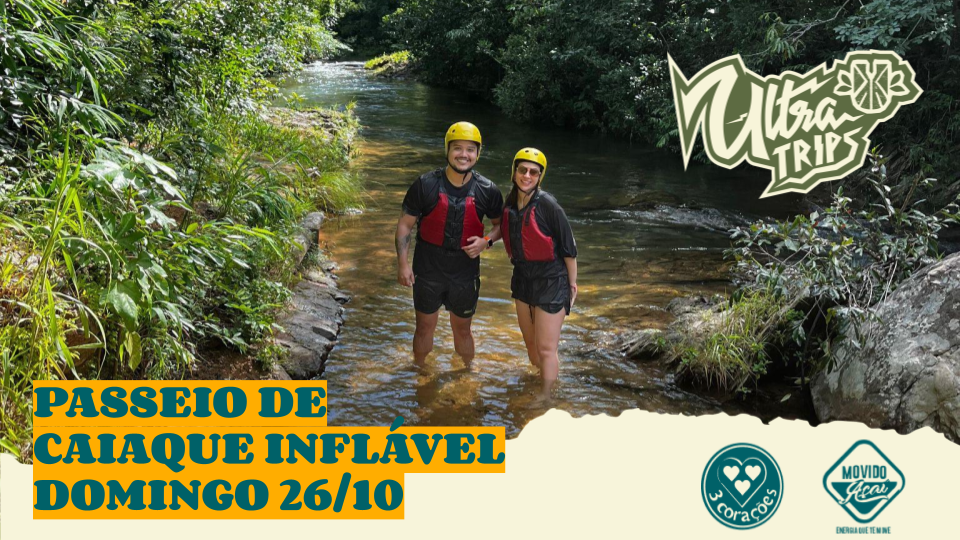 Passeio de Caiaque Inflável - Turismo Banner 3  1